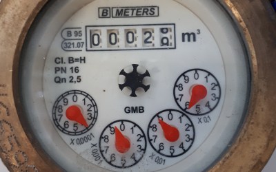 Vesimittarinlukema 29