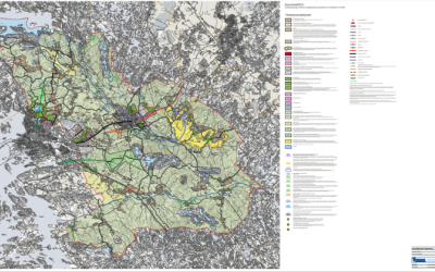 Kalannin osayleiskaavan luonnoksen kuva