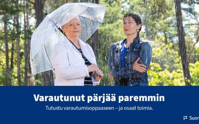 Tutustu varautumisoppaaseen ja osaat toimia.