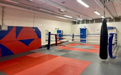kamppailusali, tatami ja nyrkkeilykehä