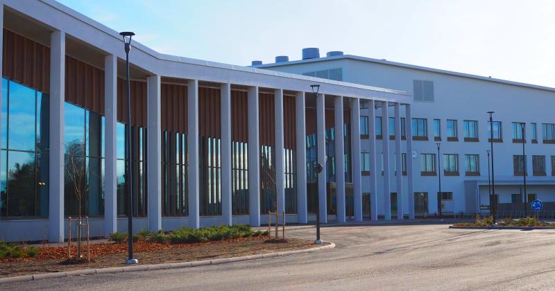 Wintterin julkisivu. 