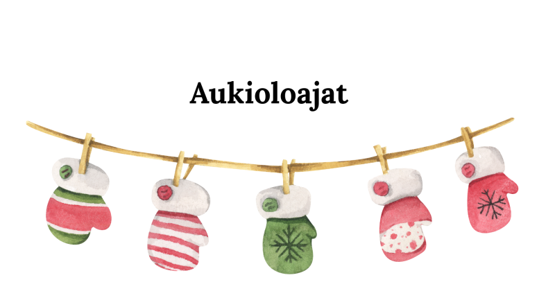 joulun aukioloajat