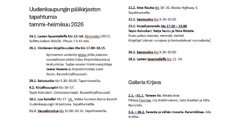 Kuva tekstiasiakirjasta