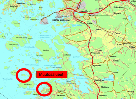 Kaava-alueen sijainti