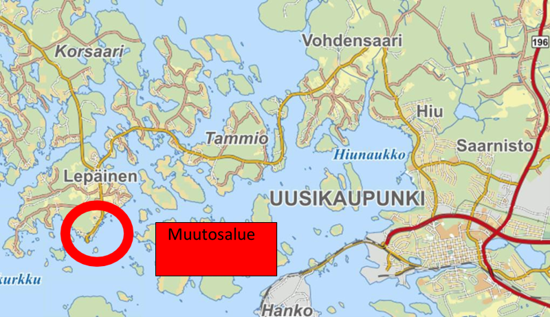 Ora-aukon ranta-asemakaava kaava-alue